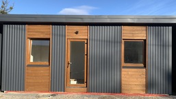 Caritas Czech Republic built modular houses in Transcarpathia for people who fled the war