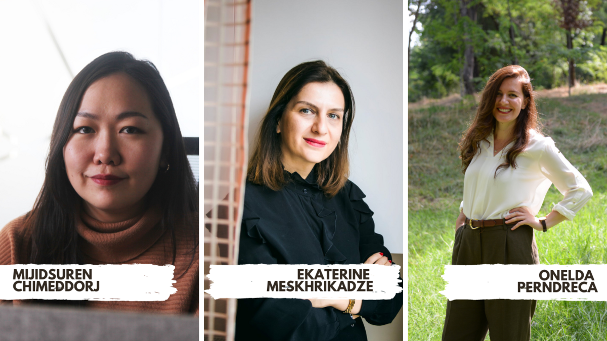 Міджідсурен Чімеддорж, Катерина Месхрікадзе, Онельда Перндрека Міджідсурен Чімеддорж, Катерина Месхрікадзе, Онельда Перндрека