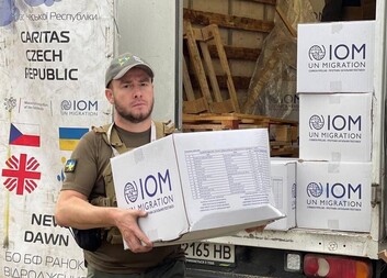 Caritas Czech Republic in Ukraine in 2023