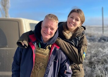 On the frontline in Ukraine, there are always risks you cannot predict, but we are committed to helping people for as long as needed, say our partners from New Dawn