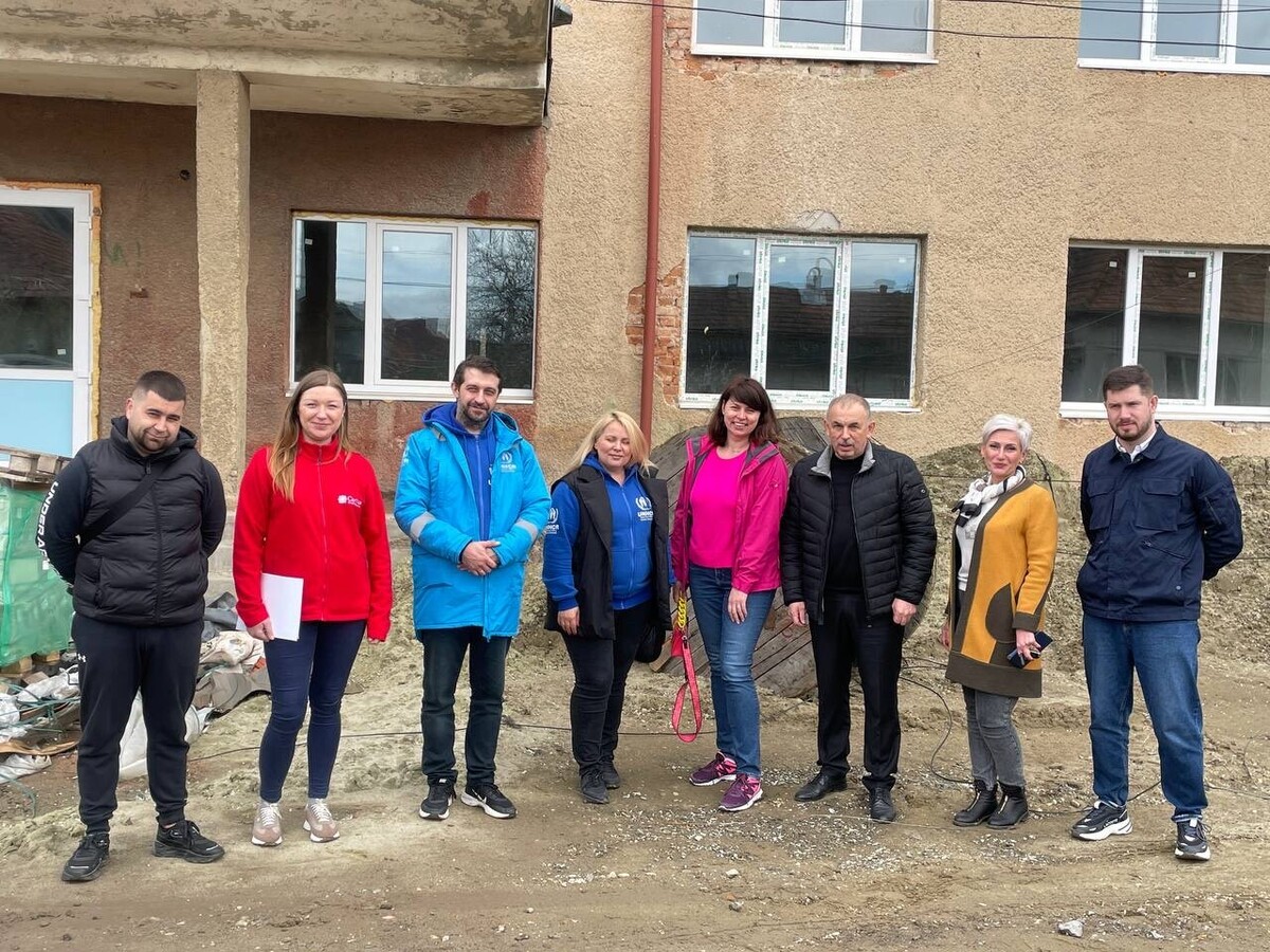 The building of lyceum in Beregove to be renovated for 180 IDPs The building of lyceum in Beregove to be renovated for 180 IDPs