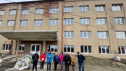 Caritas Czech Republic will help reconstruct a new collective centre for internally displaced people in Berehove, Ukraine    