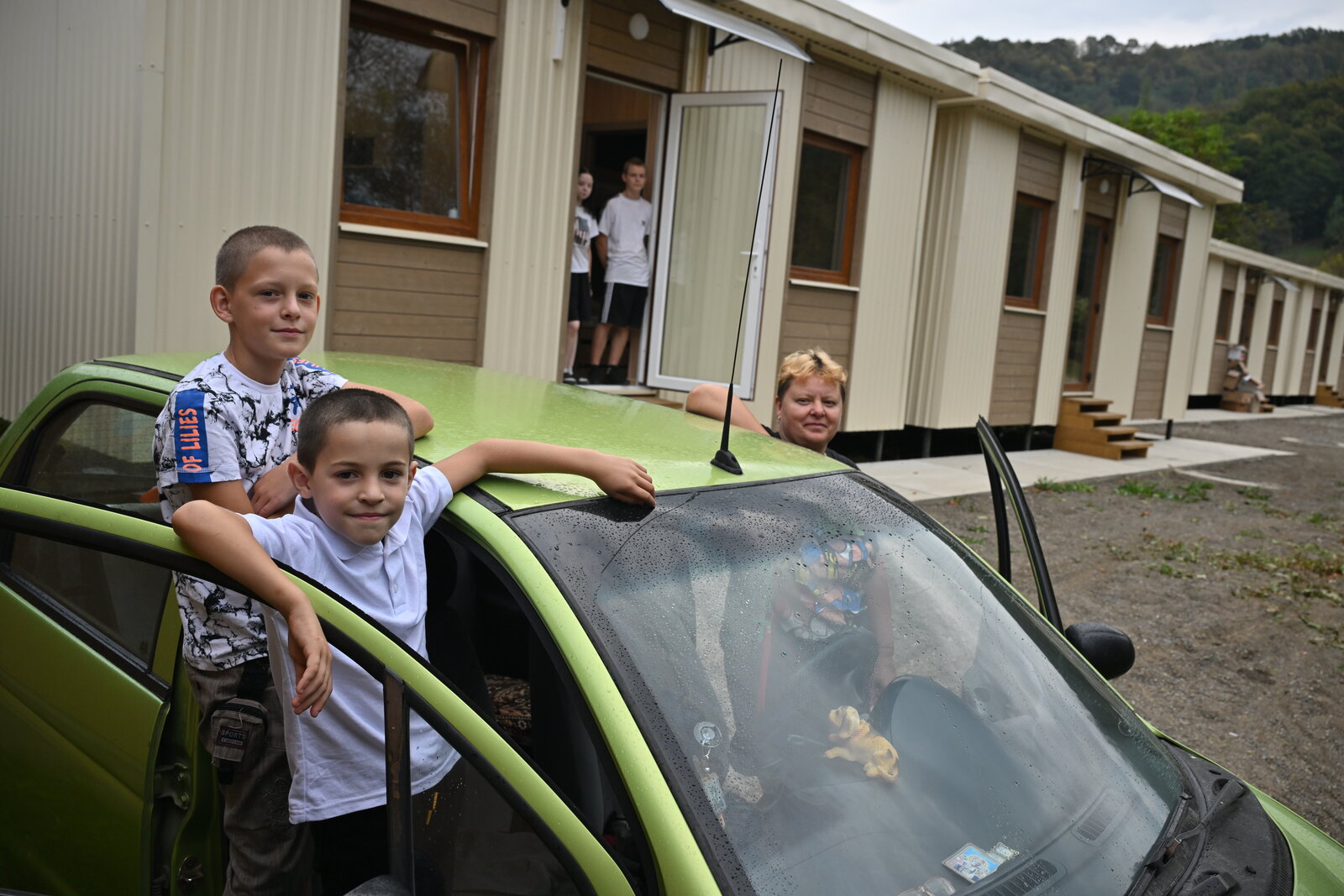 The car became a lifesaver for a large family The car became a lifesaver for a large family