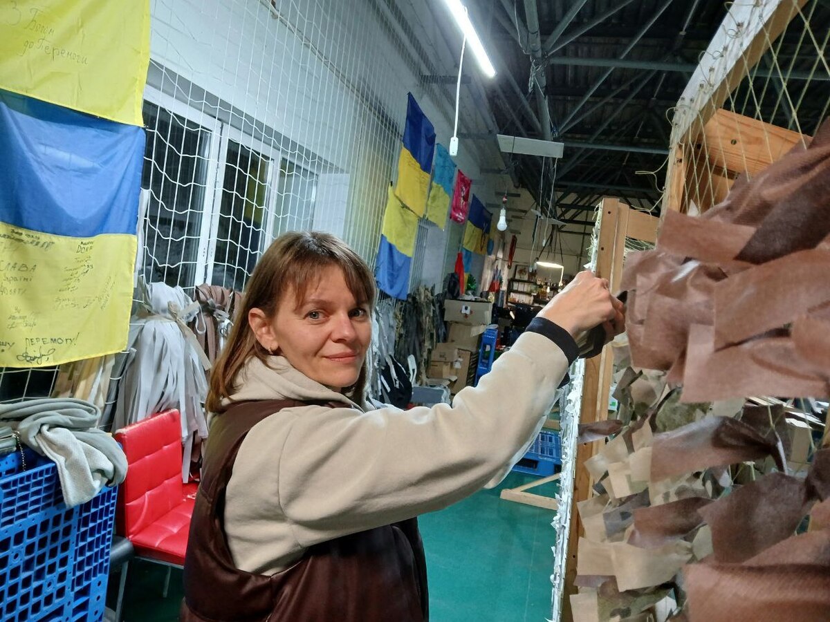 Ira fled from a frontline city and found herself in volunteering Ira fled from a frontline city and found herself in volunteering