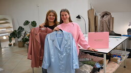It is about freedom, not just filling your wardrobe. Mother and daughter develop a Ukrainian clothing brand with a grant from Caritas Czech Republic