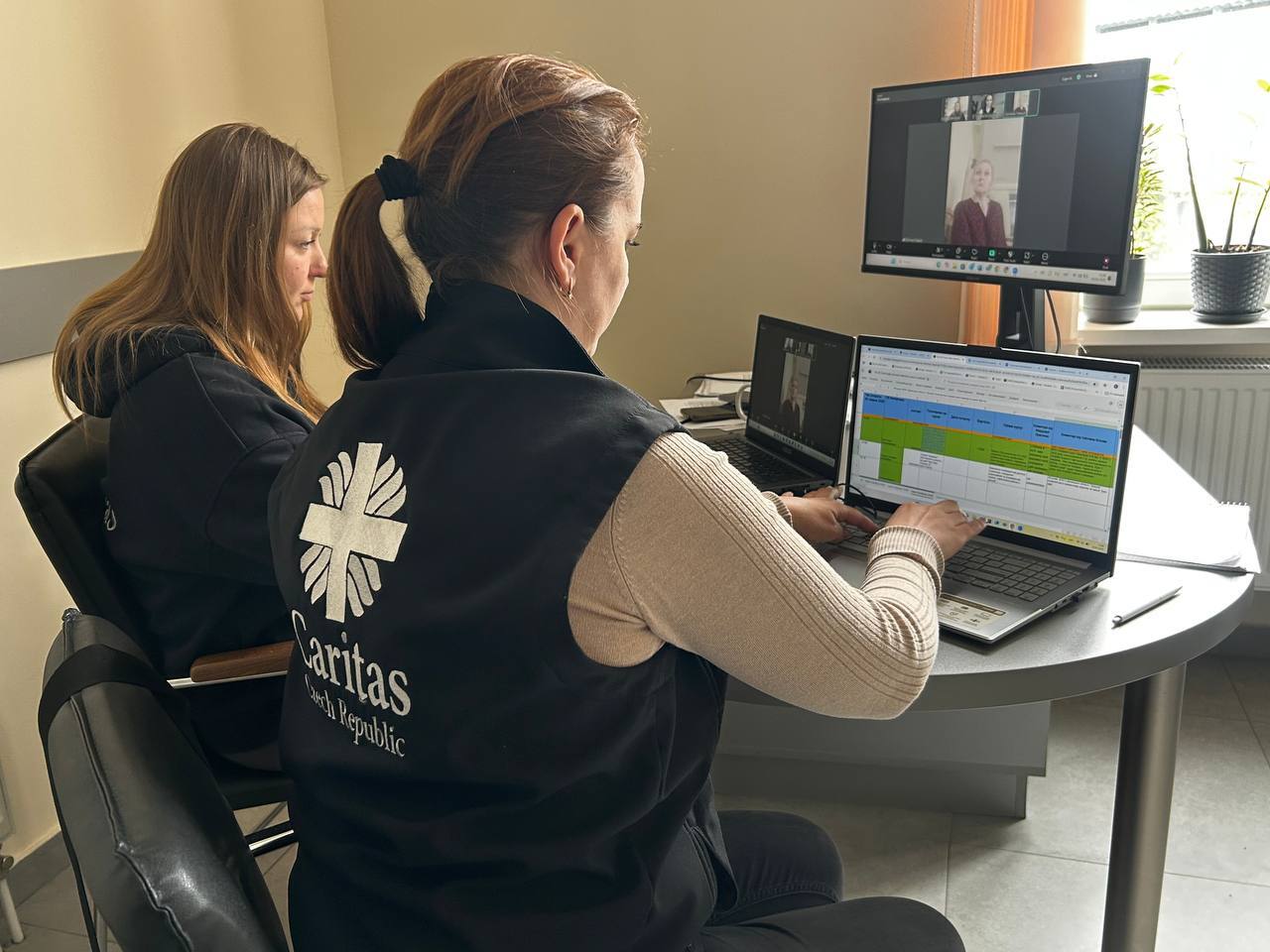 The selection process included application screening and online interviews.