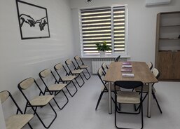Group therapy room