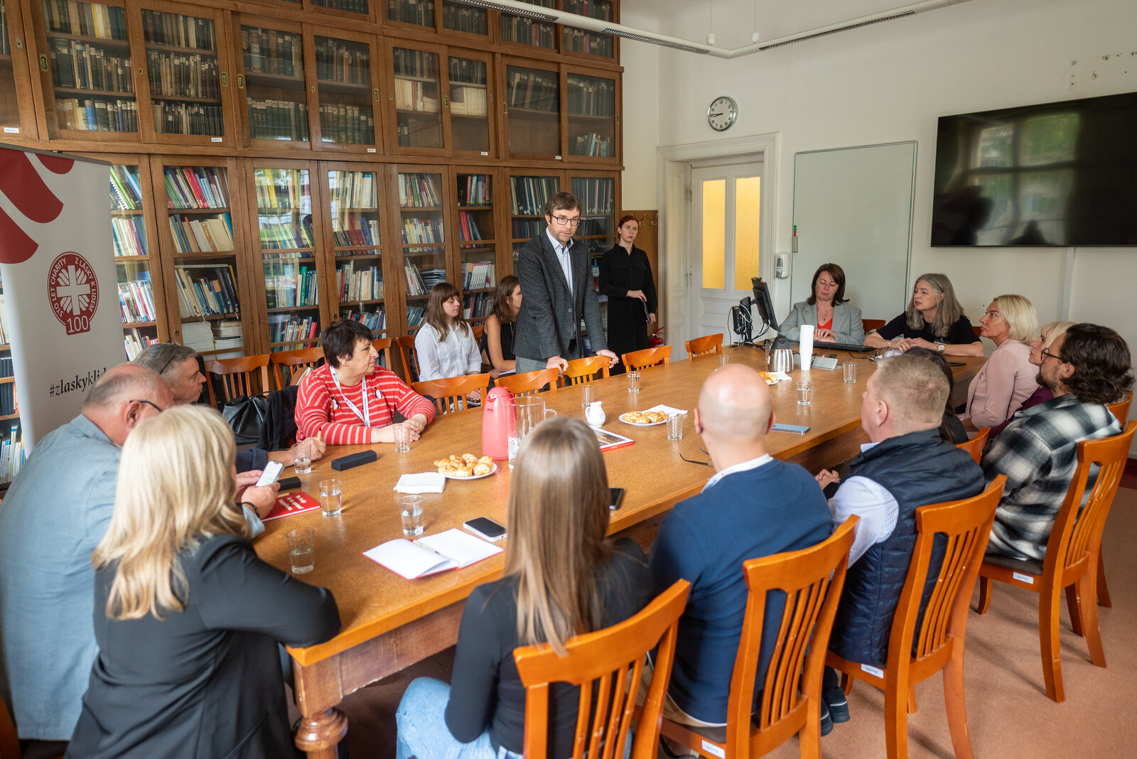 The participants of the study visit discussed potential areas for further cooperation with their Czech colleagues.