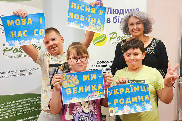 additional Ukrainian language classes were launched in Nikopol as part of a project by Caritas Czech Republic