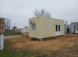 Модульний медпункт у прифронтовому селі деокупованої частини Херсонщини