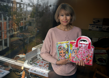 Завдяки допомозі Caritas Czech Republic дитячі книжки з України летять по всьому світу