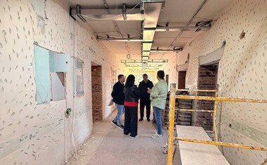 The renovation works in the Mental Health Centre for Children and Adolescents in Lviv. The renovation works in the Mental Health Centre for Children and Adolescents in Lviv.